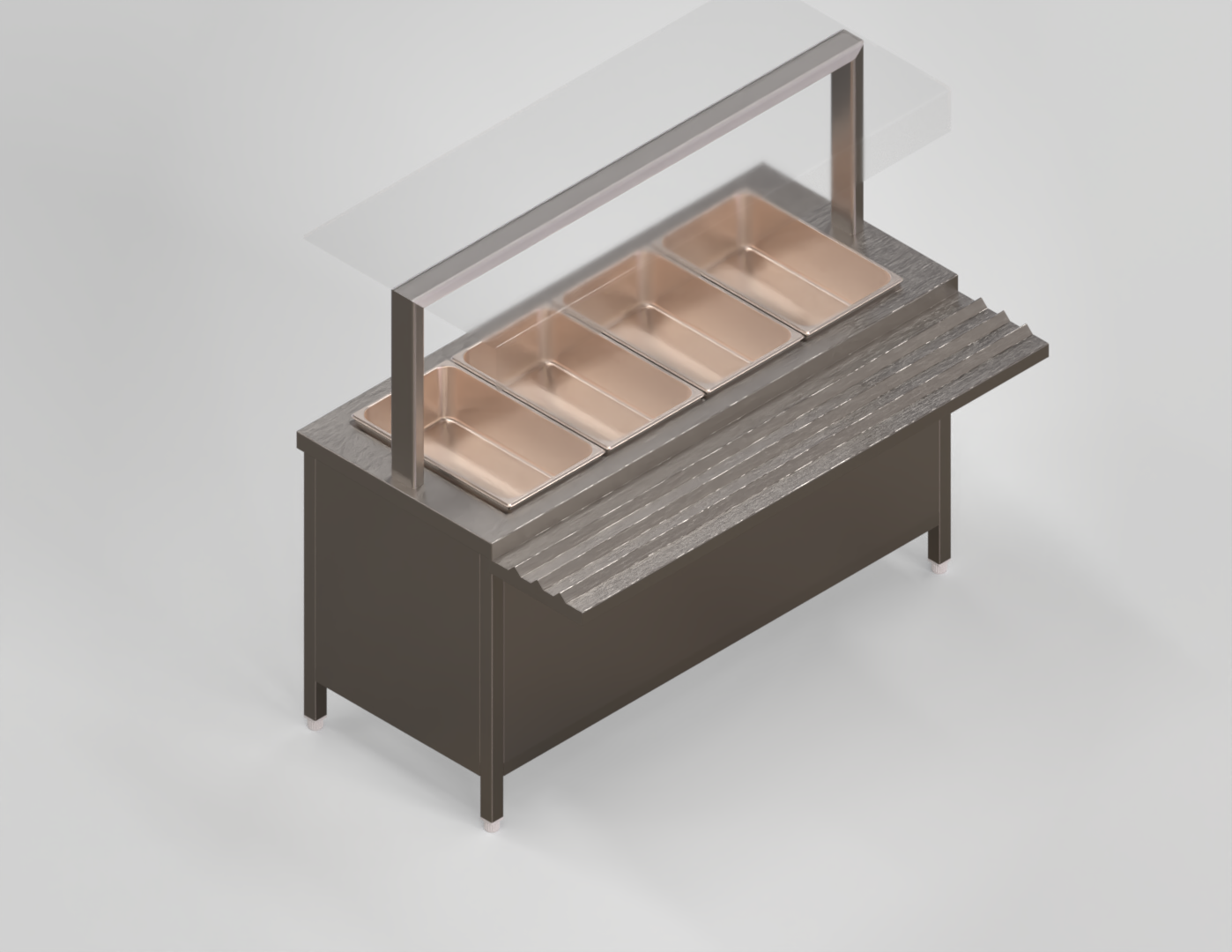 Commercial hot bain marie