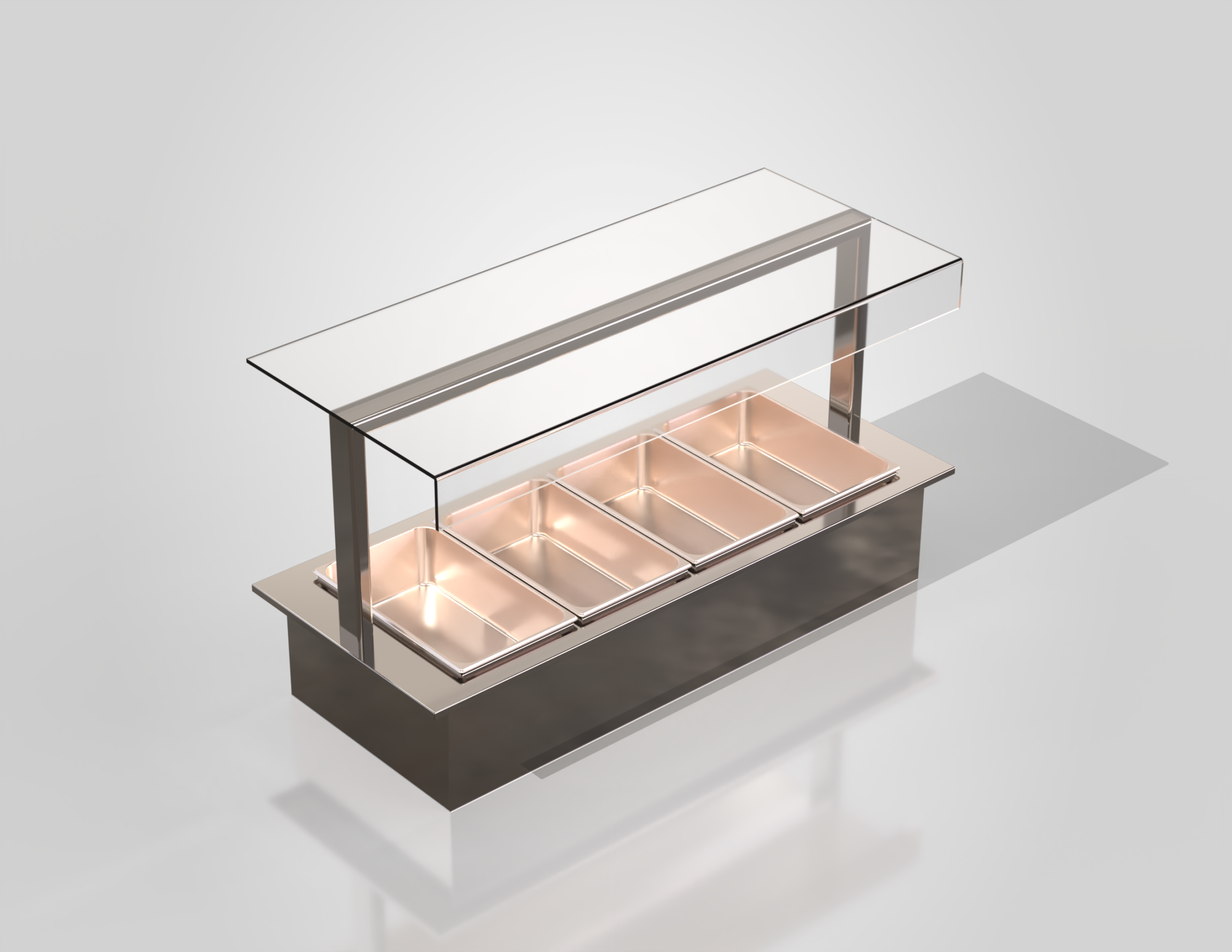 AET Steelix drop-in bain marie